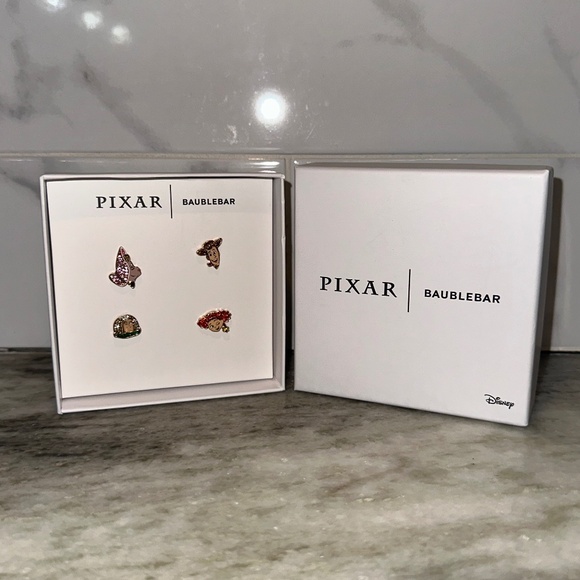 Disney Pixar Baublebar Toy Story EARRINGS Mismatched Studs Buzz Woody Bo Jessie - Picture 2 of 9